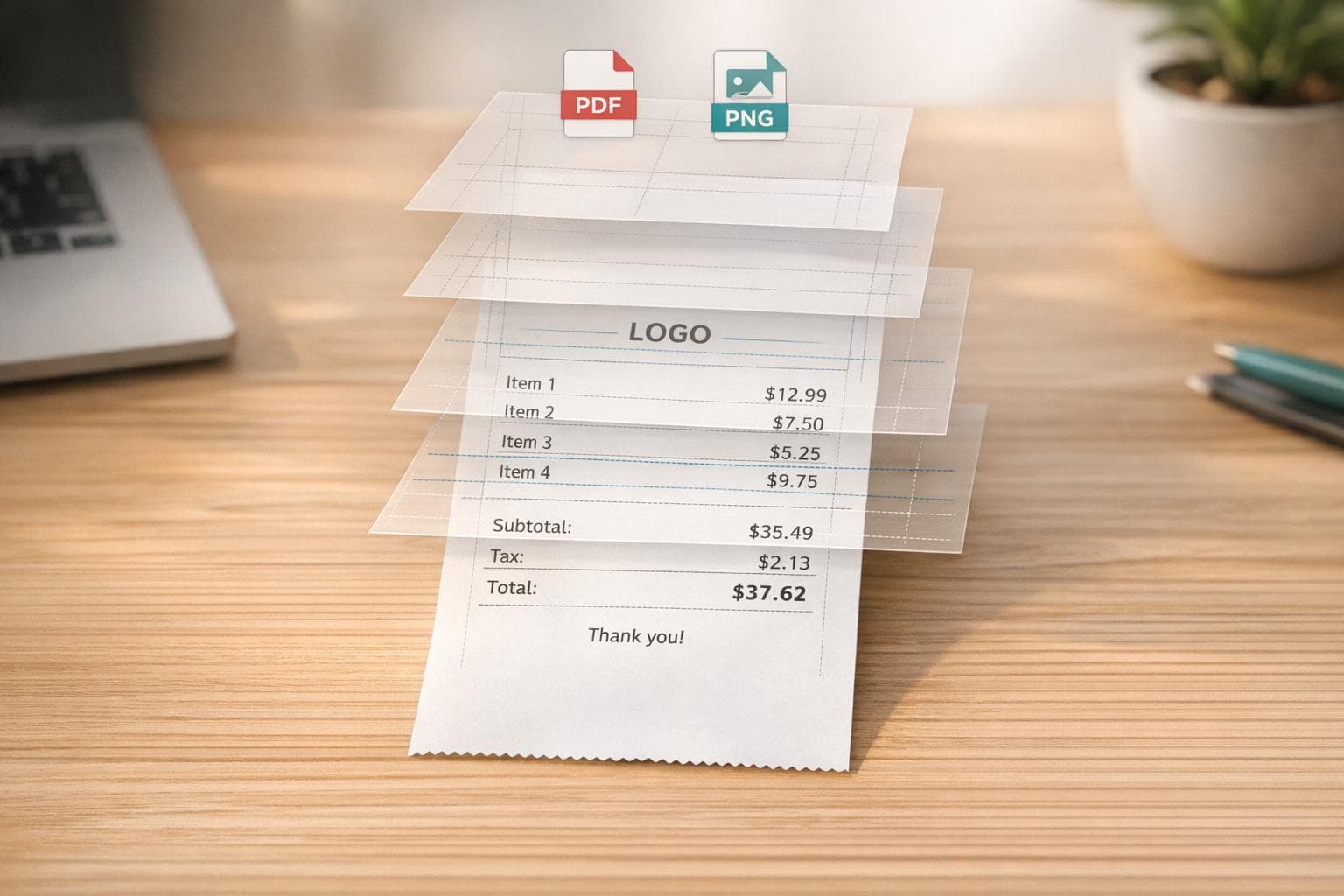 How to Make a Fake Receipt in 5 Easy Steps