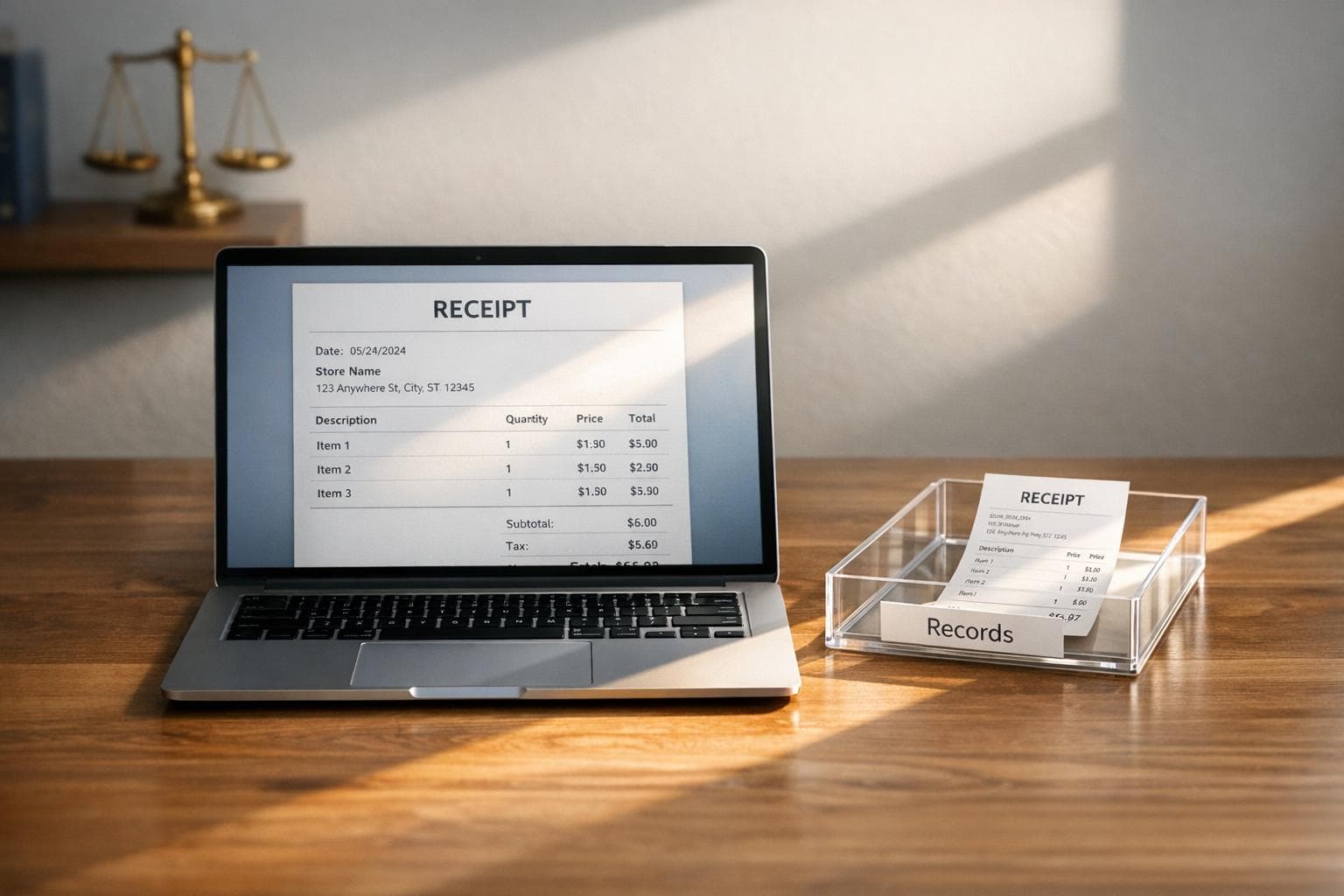 Avoiding Legal Issues with Receipt Generators