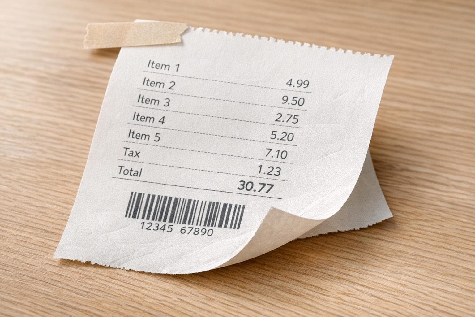 5 Ways to Create Physical-Looking Receipt Images Digitally