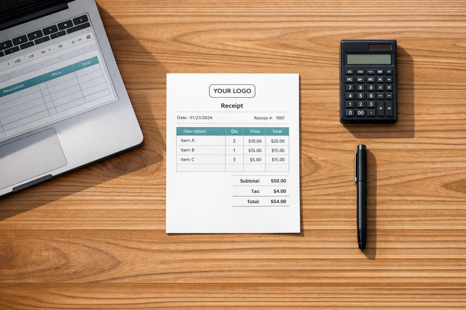 How to Make a Receipt for Your Small Business (No POS Needed)