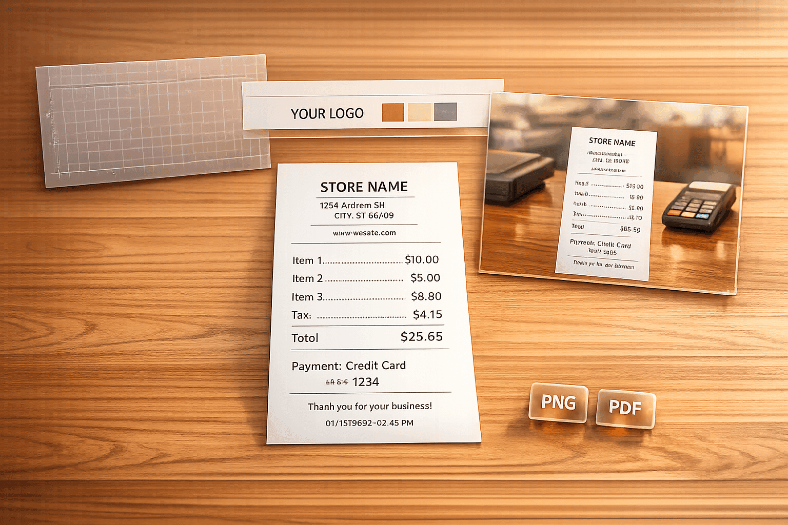 Custom Receipt Templates: How to Design Your Own Store Receipt