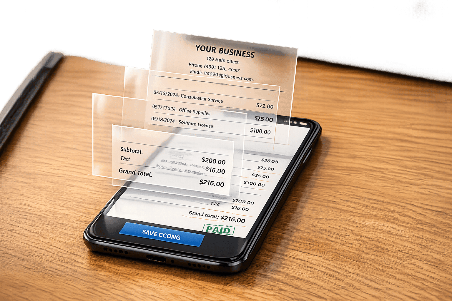 How to Make a Receipt Without a Receipt Printer