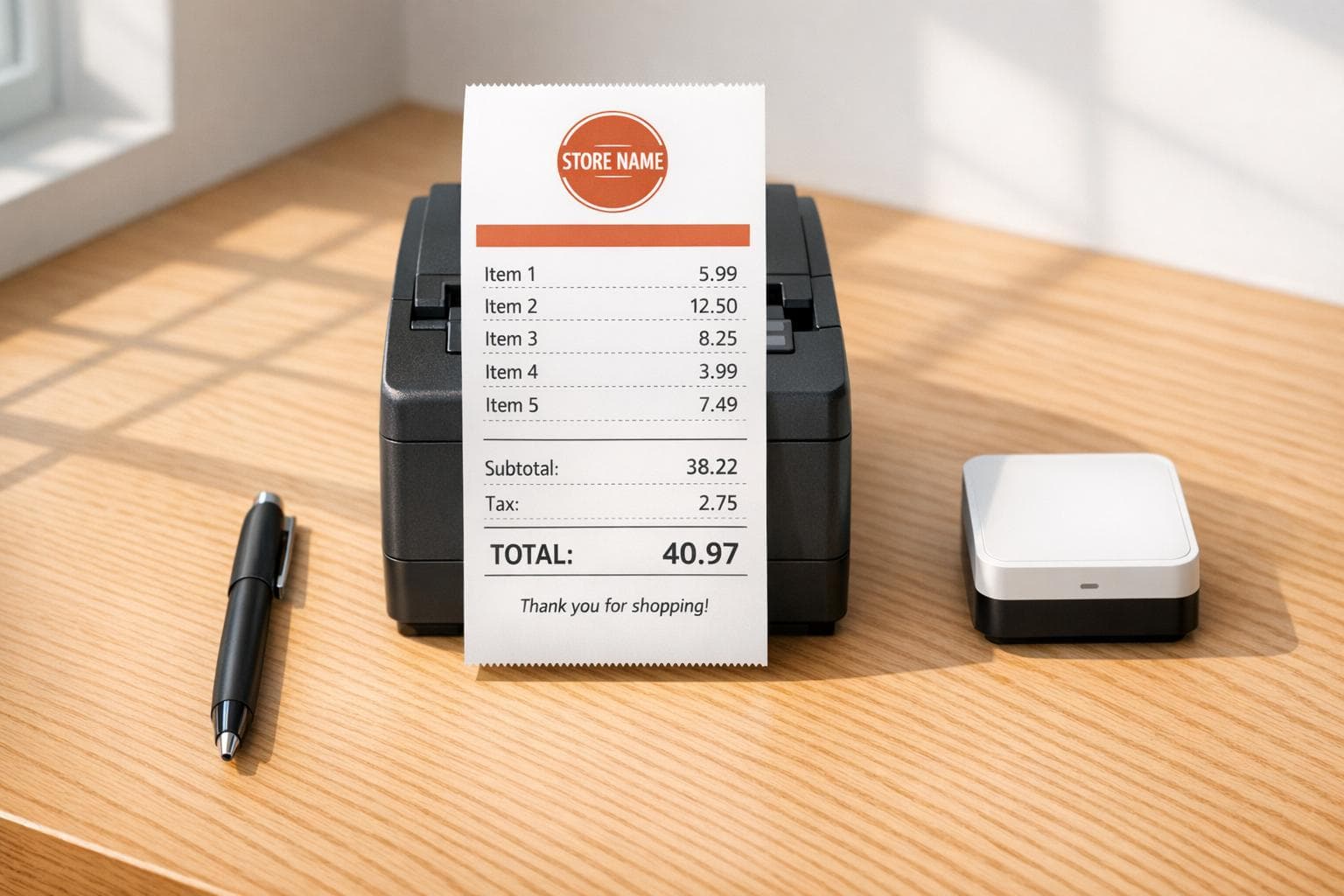Store Receipt Creator