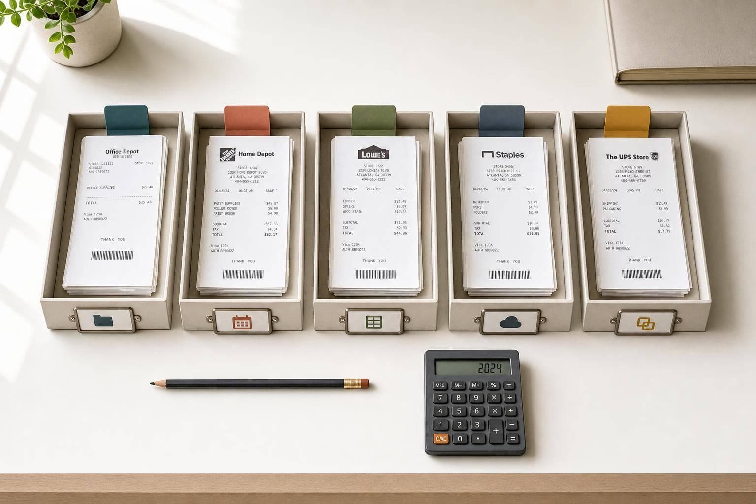 5 Methods to Categorize Receipts for Taxes